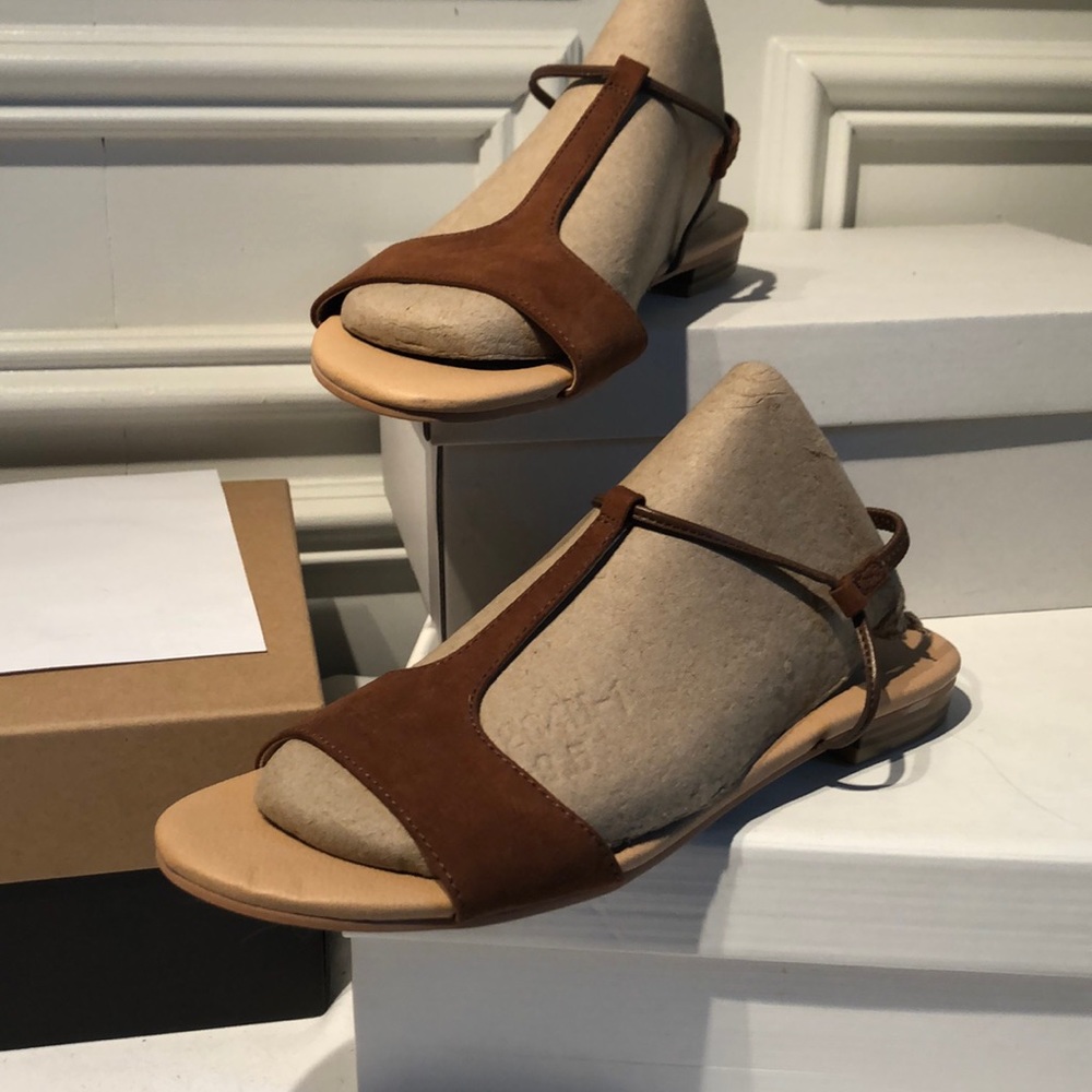 New, never worn Loft sandals